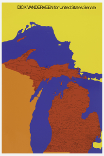 Poster, Dick VanderVeen for United States Senate