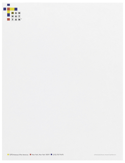 Letterhead, Manhattan Records