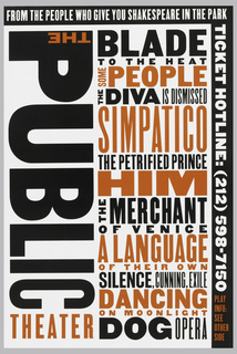 Flyer, Public Theater