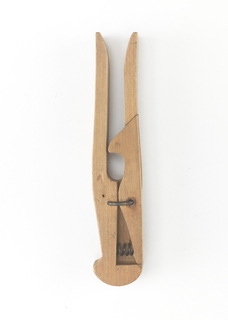 Patent Model For A Clothespin, Patent 76,547 (USA)