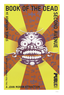 Poster, Book of the Dead/Second Avenue, The Public Theater, 2000