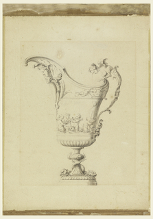 Drawing, Design for an Ewer
