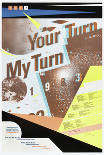 Poster, Your Turn, My Turn, PDC 3, 3-D Poster