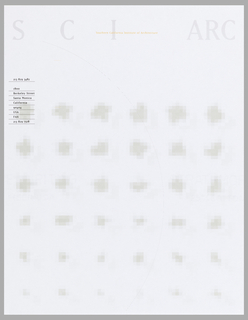 Letterhead, SCI-Arc (Southern California Institute of Architecture)