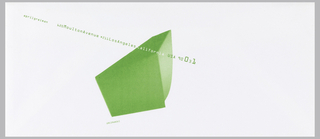 Envelope, April Greiman Incorporated