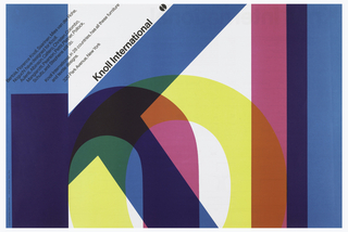 Poster, Knoll International