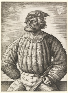 Print, Portrait of Conrad von der Rosen
