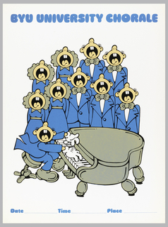 Poster, BYU University Chorale