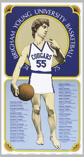 Poster, Brigham Young University Basketball