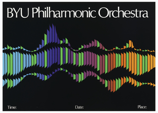 Poster, BYU Philharmonic Orchestra