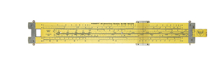 Pickett N1010-ES Trig Duplex Demonstration Slide Rule (USA)