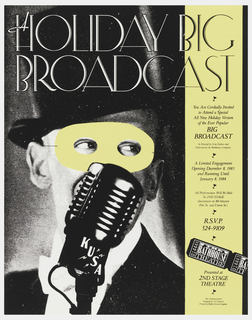 Poster, A Holiday Big Broadcast