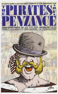 Poster, The Pirates of Penzance