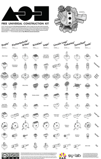 Digital Print, Free Universal Construction Kit
