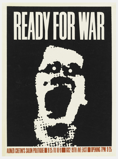 Poster, Ready for War