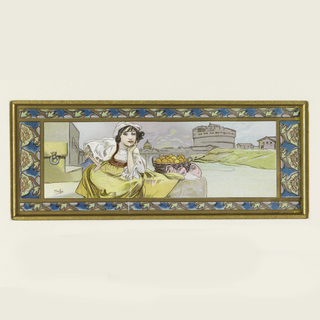 Print, Design for a box of Lefèvre-Utile biscuits