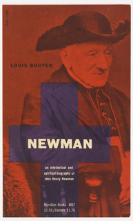 Book Cover, Newman: An Intellectual and Spiritual Biography