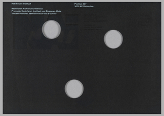 Envelope, New Institute Mailing Envelope