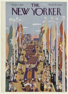 Print, Cover of The New Yorker, The New York World's Fair, September 2, 1939