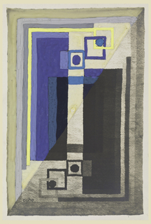 Drawing, Carpet Design: Geometric Pattern