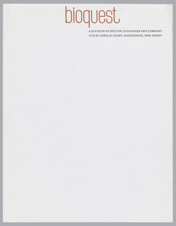 Letterhead, Bioquest