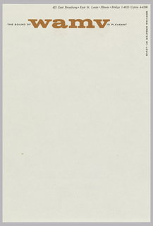 Letterhead, WAMV