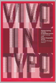 Poster, Vivo in Typo, Affiches et alphabets
