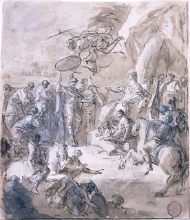 Drawing, Allegorical subject