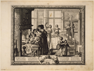 Print, Winter from the Series, The Four Seasons