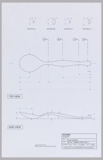 Print, Royal Stafford Dinner Spoon