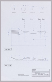 Print, Royal Stafford Salad Fork