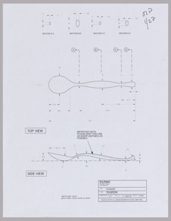 Print, Yamakazi Teaspoon