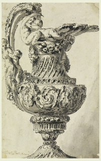 Drawing, Design for a Decorative Ewer