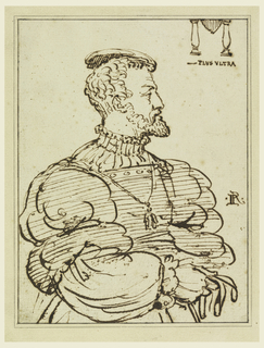 Drawing, Portrait of the Emperor Charles V