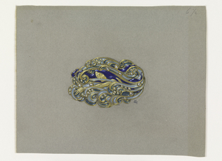 Drawing, Design for a Brooch