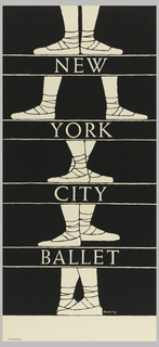 Poster, New York City Ballet