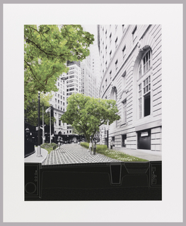 Print, New Urban Ground, Proposal for Rising Currents Exhibition, Museum of Modern Art, New York, NY, 2009