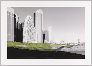 Print, New Urban Ground, Proposal for Rising Currents Exhibition, 2009