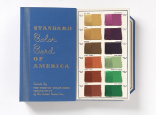 Sample Book, Standard Color Card of America, 9th Edition