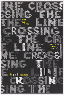 Poster, Crossing the Line – FIAF Fall Festival