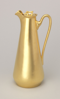 Healey Gold Chocolate Pot And Lid