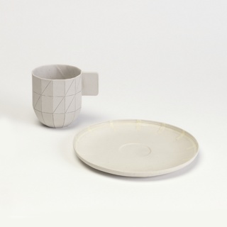 Paper Porcelain Coffee Cup, Prototype