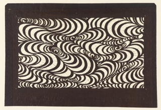 Katagami, Abstract Water Pattern