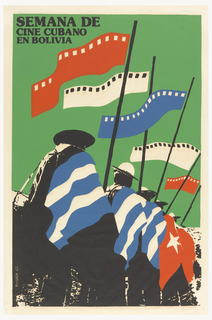 Poster, Semana de Cine Cubano en Bolivia (Cuban Cinema Week in Bolivia)