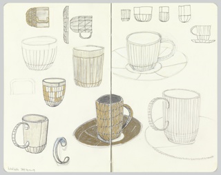 Drawing, Designs for Paper Porcelain