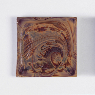 Tile with Swirl Design Tile