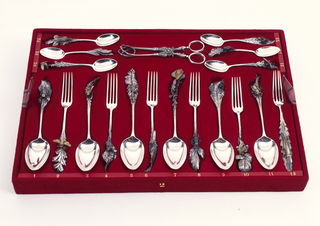 Dessert Service And Case (France)