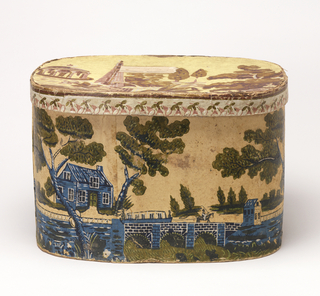 Bandbox And Lid, Grand Canal