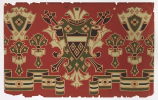 Frieze, Ribbon and Shield Decoration