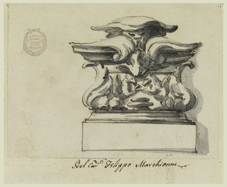 Drawing, Design for an Ornament